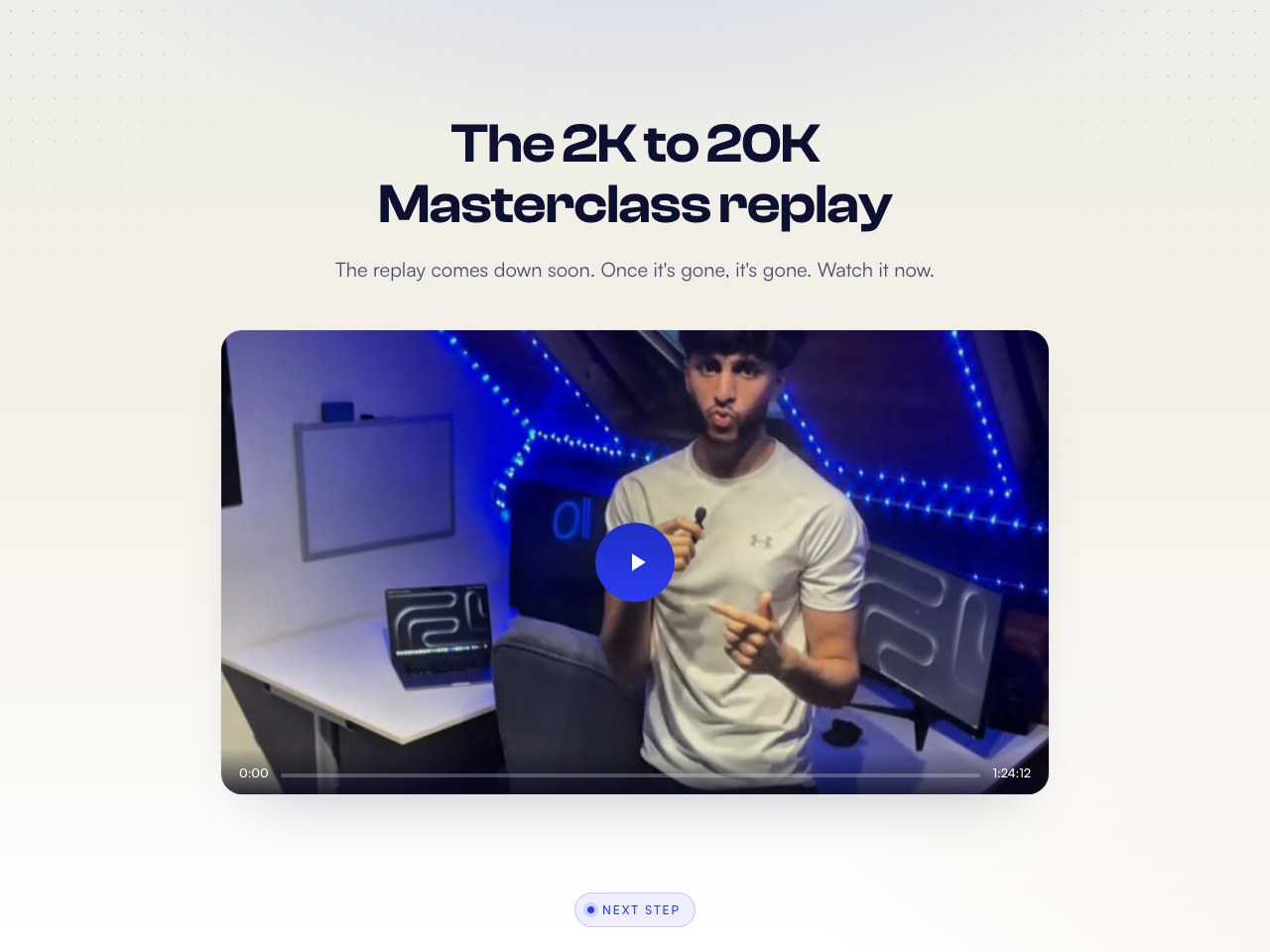 Replay + application preview